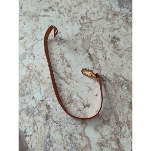 Louis Vuitton Pochette Vachetta Strap 13.5" - Picture 1 of 8